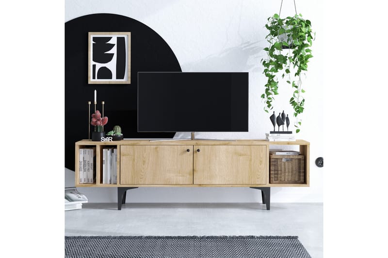 Desgrar Tv-bänk 150x47 cm - Blå - Möbler - Tv möbel & mediamöbel - TV bänk & mediabänk
