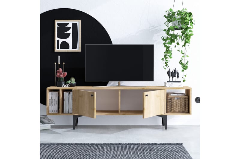 Desgrar Tv-bänk 150x47 cm - Blå - Möbler - Tv möbel & mediamöbel - TV bänk & mediabänk