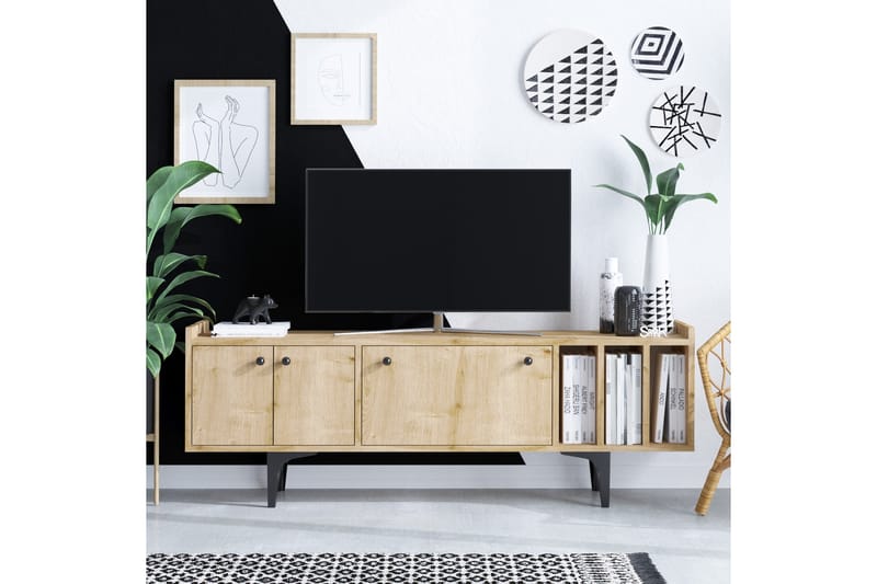 Desgrar Tv-bänk 150x57 cm - Blå - Möbler - Tv möbel & mediamöbel - TV bänk & mediabänk