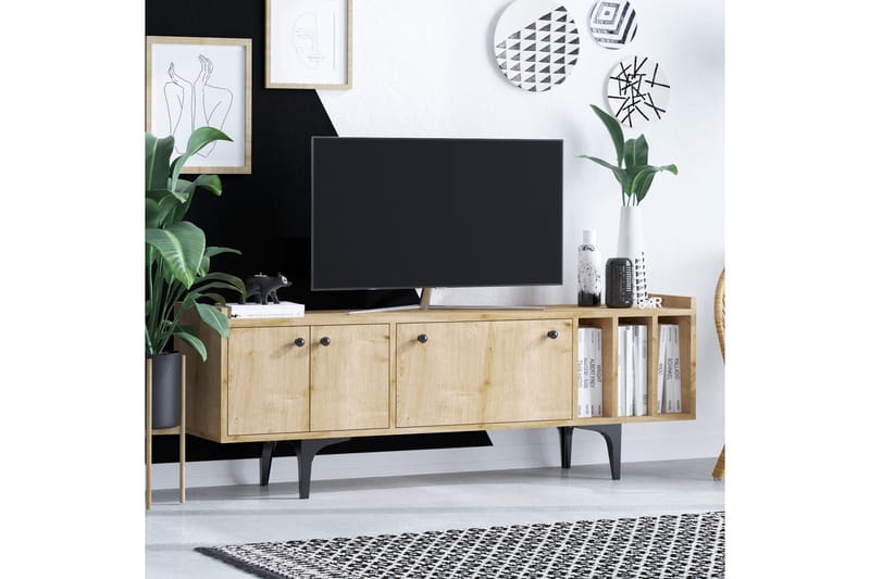 Desgrar Tv-bänk 150x57 cm - Blå - Möbler - Tv möbel & mediamöbel - TV bänk & mediabänk