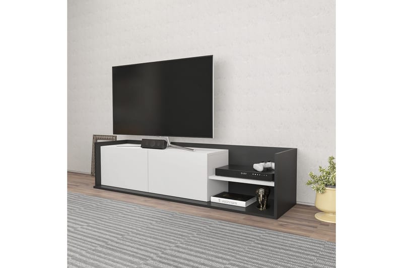 Desgrar Tv-bänk 160x36,8 cm - Antracit - Möbler - Tv möbel & mediamöbel - TV bänk & mediabänk