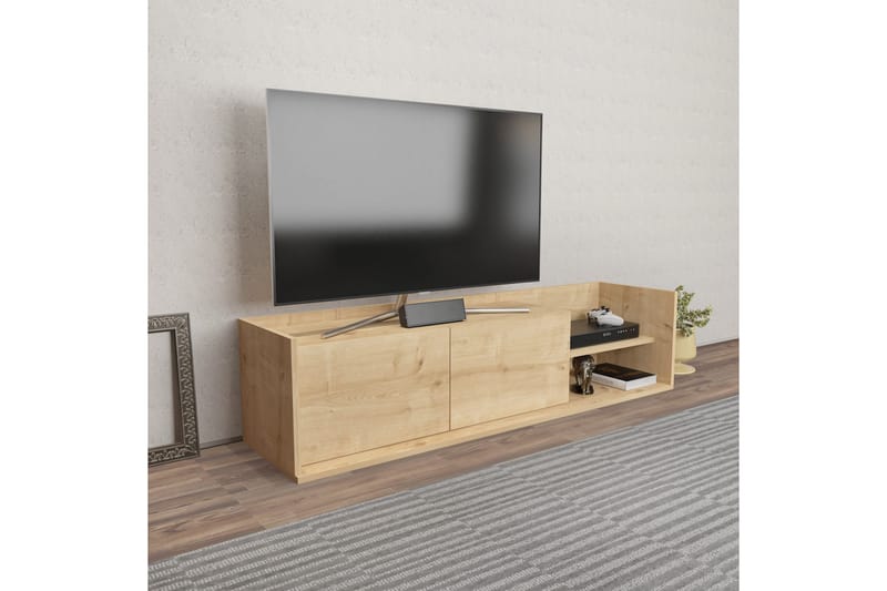 Desgrar Tv-bänk 160x36,8 cm - Brun - TV bänk & mediabänk