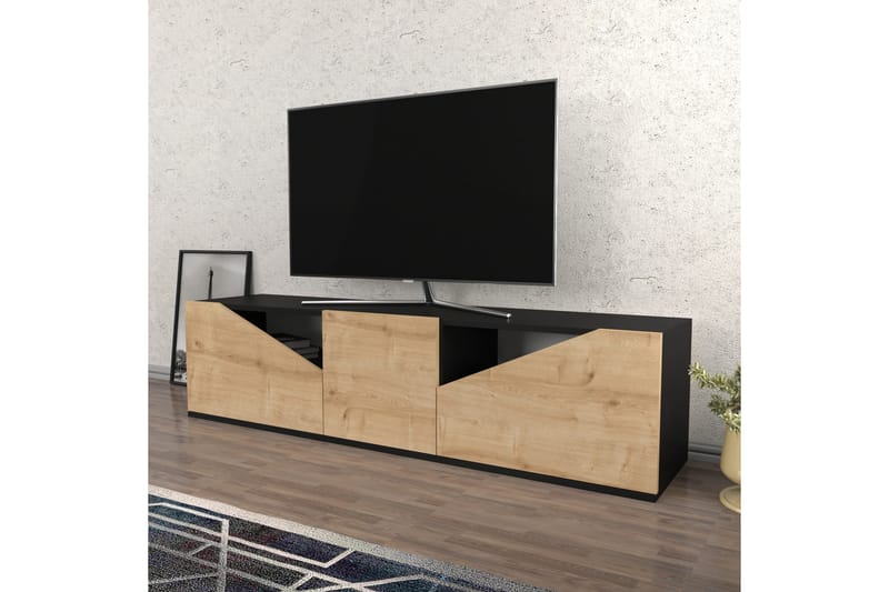 Desgrar Tv-bänk 160x40 cm - Antracit - TV bänk & mediabänk