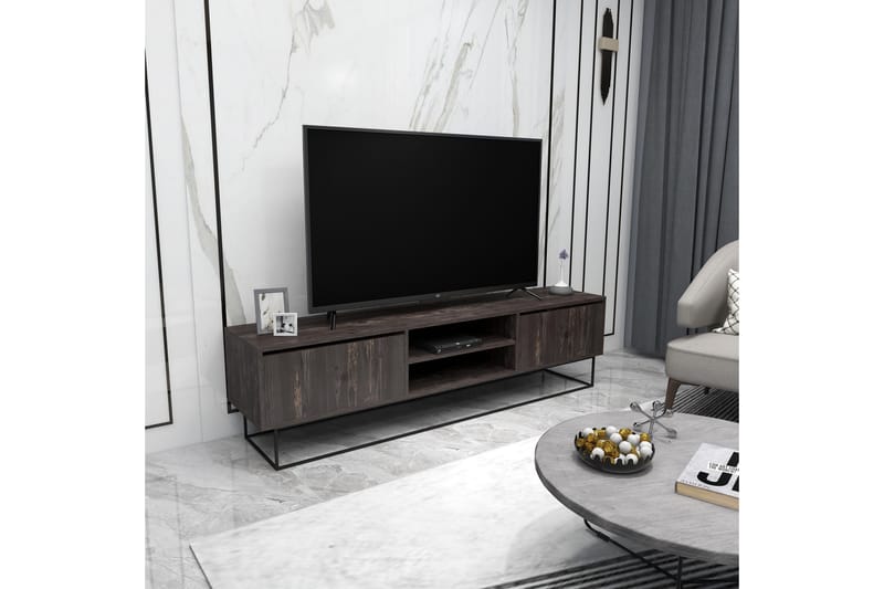 Desgrar Tv-bänk 180x50 cm - Brun - TV bänk & mediabänk