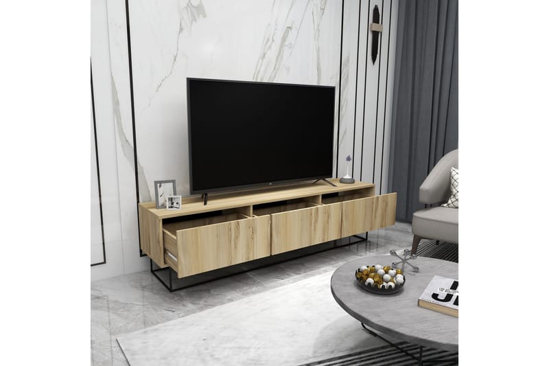 Desgrar Tv-bänk 180x50 cm - Flerfärgad - Möbler - Tv möbel & mediamöbel - TV bänk & mediabänk