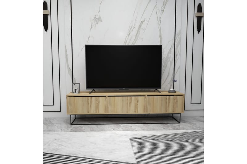 Desgrar Tv-bänk 180x50 cm - Flerfärgad - TV bänk & mediabänk