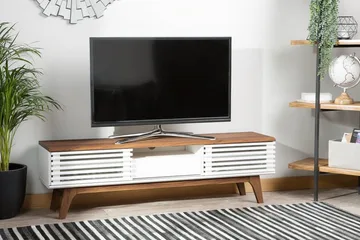 Detroit Tv-Bänk 35x149 cm - Trä/Natur - Möbler - Tv möbel & mediamöbel - TV bänk & mediabänk