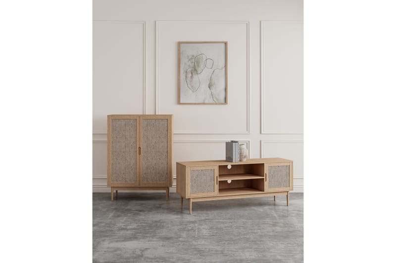 Djack TV-Bänk 150 cm - Brun - Möbler - Tv möbel & mediamöbel - TV bänk & mediabänk
