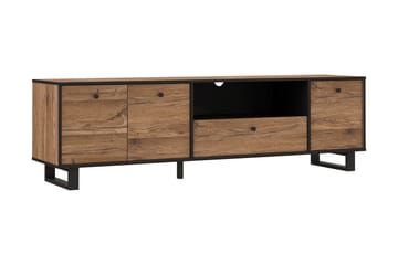 Donmills Tv-bänk 180 cm - Brun/Svart - Möbler - Tv möbel & mediamöbel - TV bänk & mediabänk