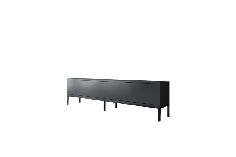 Dorlord Tv-bänk 180 cm - Grå/Svart - Möbler - Tv möbel & mediamöbel - TV bänk & mediabänk