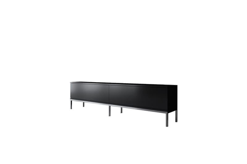 Dorlord Tv-bänk 180 cm - Svart/Silver - Möbler - Tv möbel & mediamöbel - TV bänk & mediabänk