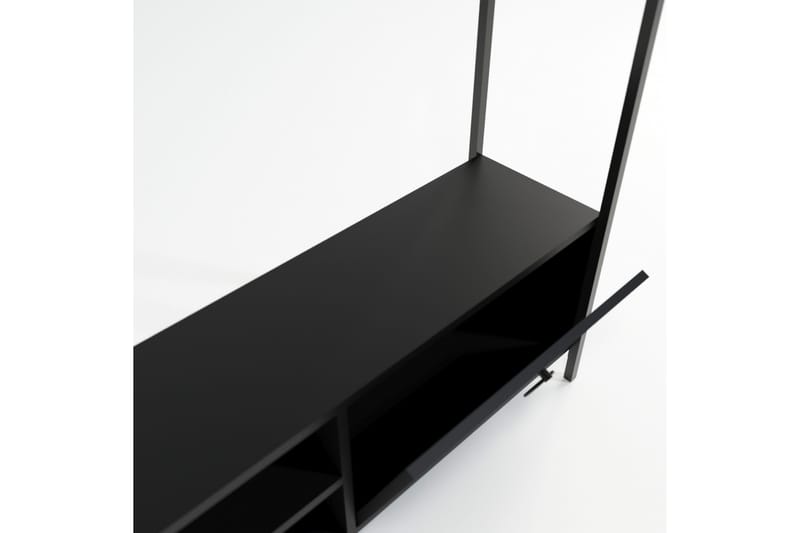 Evrenli Tv-bänk 180 cm - Svart - Möbler - Tv möbel & mediamöbel - TV bänk & mediabänk