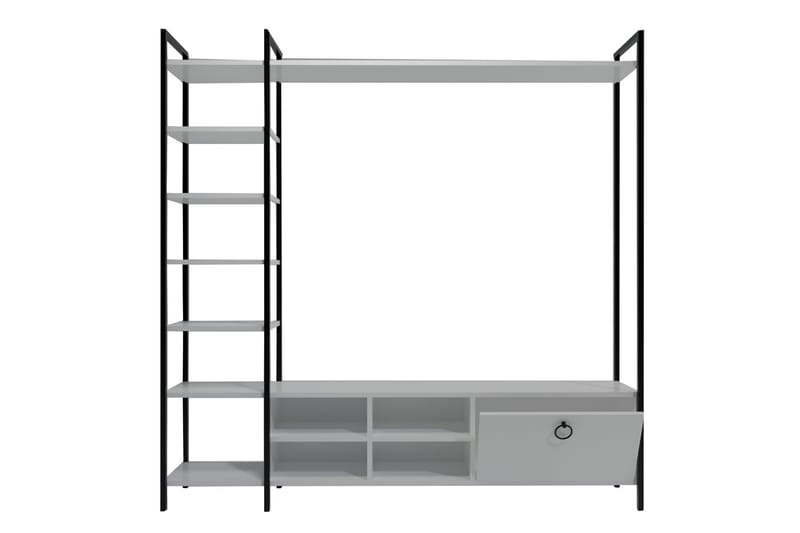 Evrenli Tv-bänk 180 cm - Vit - Möbler - Tv möbel & mediamöbel - TV bänk & mediabänk