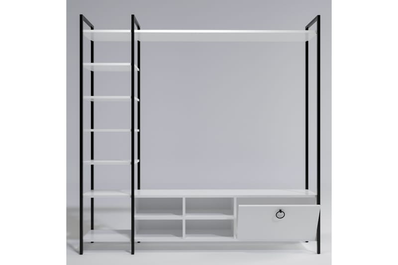 Evrenli Tv-bänk 180 cm - Vit - Möbler - Tv möbel & mediamöbel - TV bänk & mediabänk