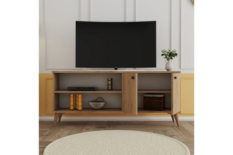 Feller Tv-bänk 138 cm - Natur - Möbler - Tv möbel & mediamöbel - TV bänk & mediabänk