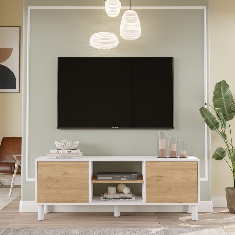 Fento Tv-Bänk 160 cm - Möbler - Tv möbel & mediamöbel - TV bänk & mediabänk
