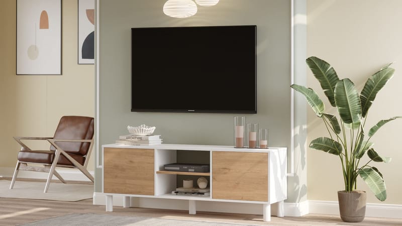 Fento Tv-Bänk 160 cm - Möbler - Tv möbel & mediamöbel - TV bänk & mediabänk