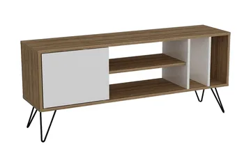 Ficociello TV-Bänk 140 cm - Valnöt|Svart|Vit - Möbler - Tv möbel & mediamöbel - TV bänk & mediabänk