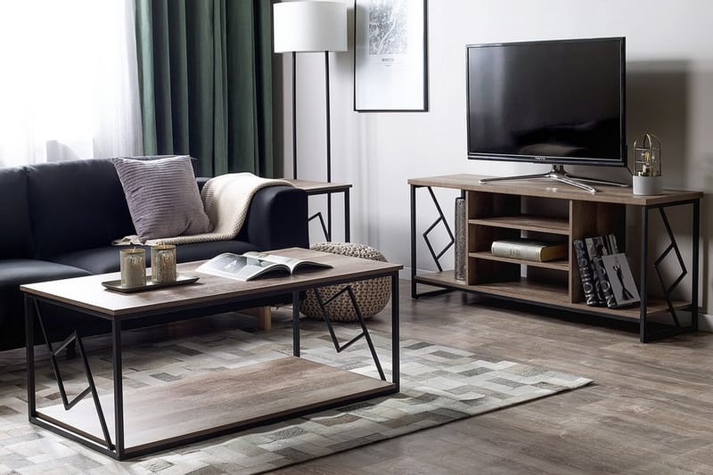 Forres Tv-Bänk 40x140 cm - Trä/Natur - Möbler - Tv möbel & mediamöbel - TV bänk & mediabänk