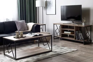 Forres Tv-Bänk 40x140 cm - Trä/Natur - Möbler - Tv möbel & mediamöbel - TV bänk & mediabänk