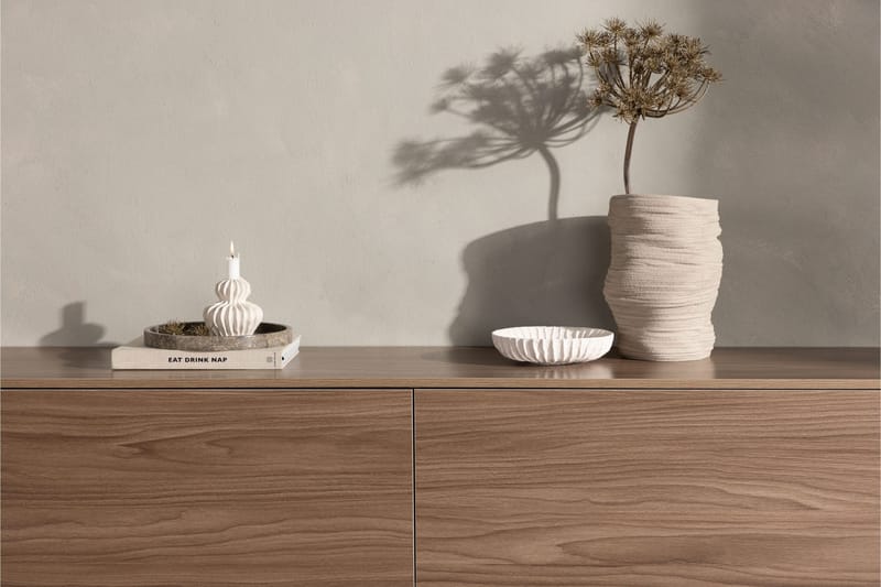 Frihamn Tv-bänk 160x45 cm Brun - Venture Home - Möbler - Tv möbel & mediamöbel - TV bänk & mediabänk