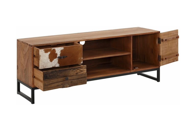 Gaelle TV-bänk 150 cm - Brun - Möbler - Tv möbel & mediamöbel - TV bänk & mediabänk
