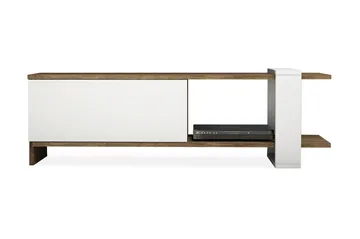 Gersby TV-Bänk 120 cm - Brun/Vit - Möbler - Tv möbel & mediamöbel - TV bänk & mediabänk