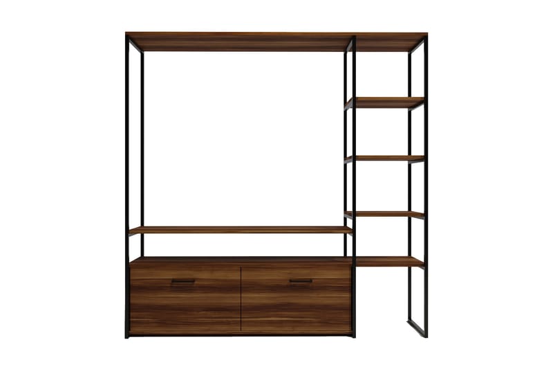Gilzes Tv-bänk 180 cm - Valnöt - Möbler - Tv möbel & mediamöbel - TV bänk & mediabänk