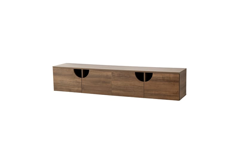 Grotte Tv-bänk 180 cm - Valnöt - Möbler - Tv möbel & mediamöbel - TV bänk & mediabänk