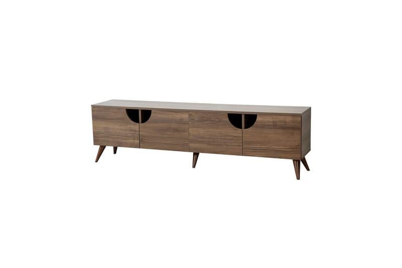 Grotte Tv-bänk 180 cm - Valnöt - Möbler - Tv möbel & mediamöbel - TV bänk & mediabänk