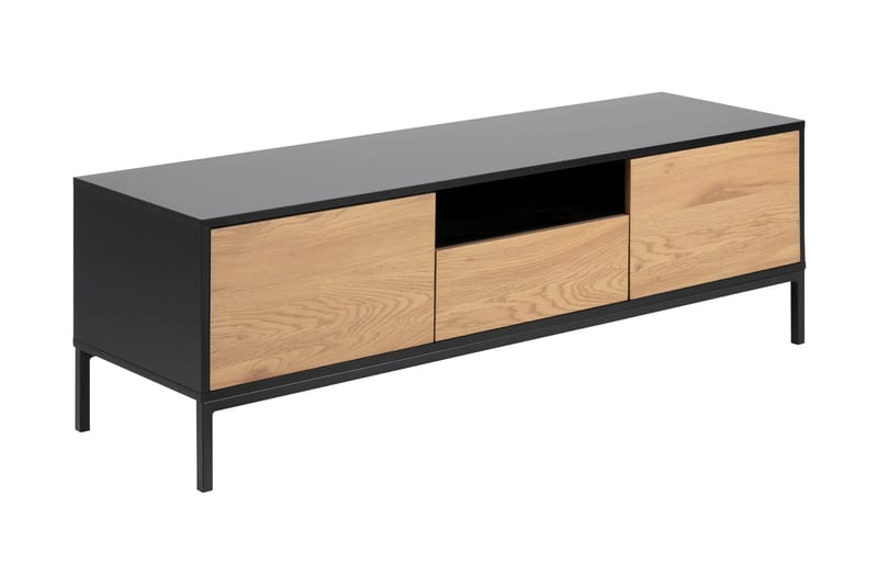 Hasslevik Tv-bänk 140 cm, Trä