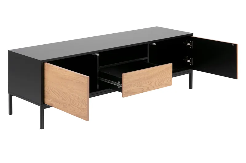 Hasslevik Tv-bänk 140 cm - Trä - Möbler - Tv möbel & mediamöbel - TV bänk & mediabänk