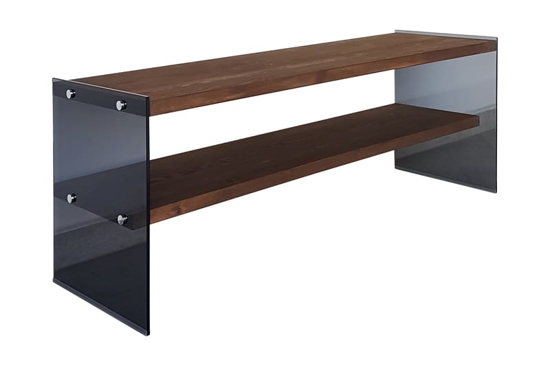 Heglar TV-Bänk 120 cm - Valnöt - Möbler - Tv möbel & mediamöbel - TV bänk & mediabänk