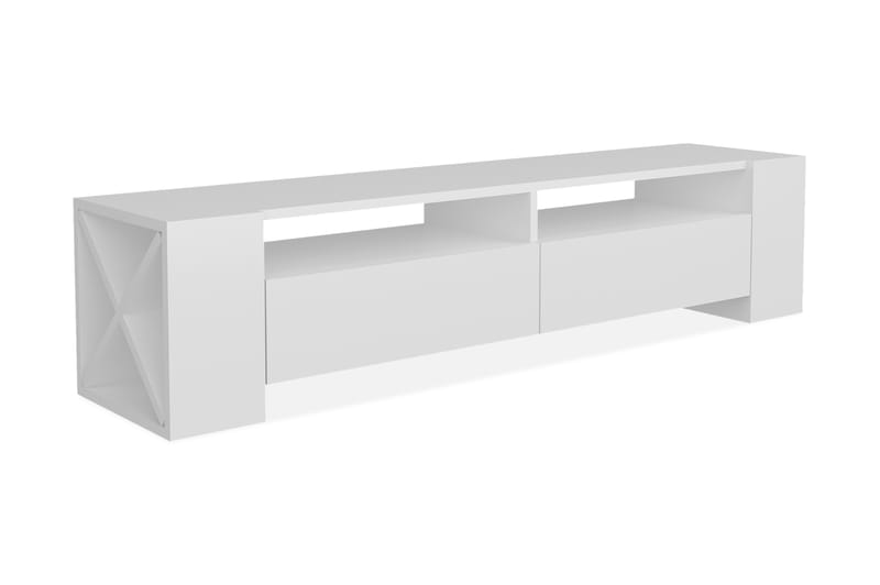 Hejde TV-Bänk 155 cm - Vit - Möbler - Tv möbel & mediamöbel - TV bänk & mediabänk