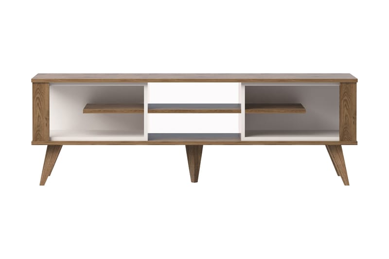 Hejde TV-Bänk 160 cm - Brun/Vit - Möbler - Tv möbel & mediamöbel - TV bänk & mediabänk