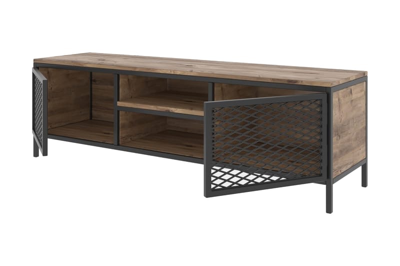 Hellroaring TV-Bänk 150 cm - Ek|Svart - Möbler - Tv möbel & mediamöbel - TV bänk & mediabänk