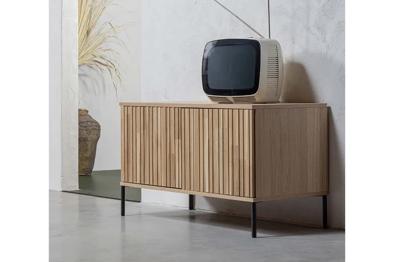 Hemlinge TV-bänk 100 cm - Natur - Möbler - Tv möbel & mediamöbel - TV bänk & mediabänk