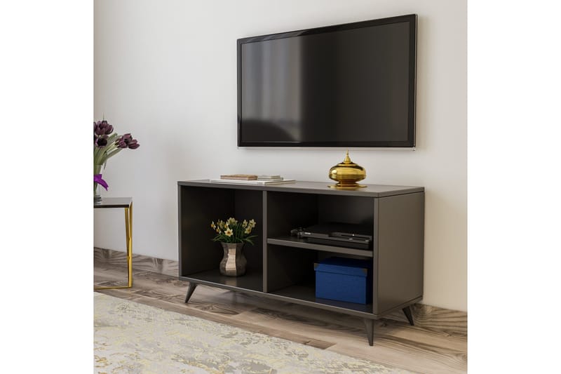 Hensiek TV-Bänk 100 cm - Antracit - Möbler - Tv möbel & mediamöbel - TV bänk & mediabänk