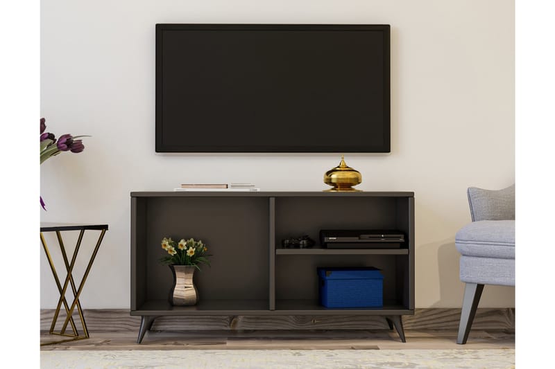 Hensiek TV-Bänk 100 cm - Antracit - Möbler - Tv möbel & mediamöbel - TV bänk & mediabänk