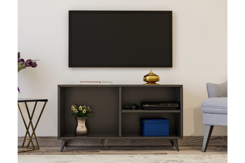 Hensiek TV-Bänk 100 cm - Antracit - Möbler - Tv möbel & mediamöbel - TV bänk & mediabänk