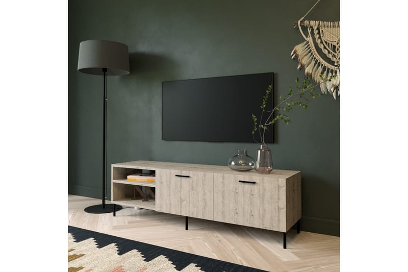 Himmo Tv-bänk 150 cm - Natur - Möbler - Tv möbel & mediamöbel - TV bänk & mediabänk
