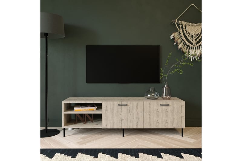 Himmo Tv-bänk 150 cm - Natur - Möbler - Tv möbel & mediamöbel - TV bänk & mediabänk