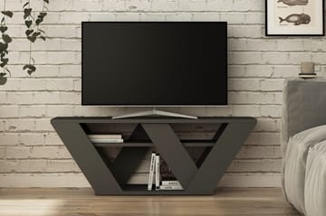 Homitis Tv-Bänk 110 cm - Mörkgrå - Möbler - Tv möbel & mediamöbel - TV bänk & mediabänk