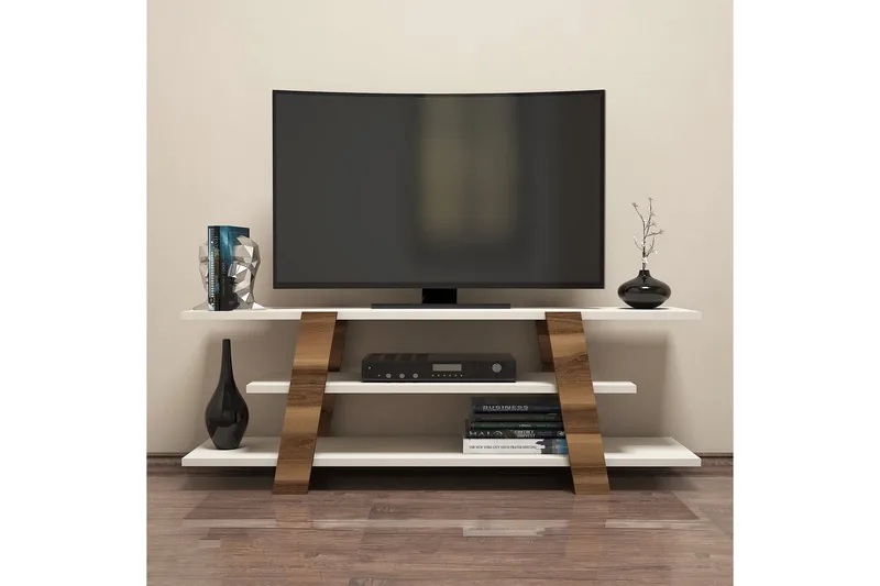 Hovdane TV-Bänk 120 cm - Brun - Möbler - Tv möbel & mediamöbel - TV bänk & mediabänk