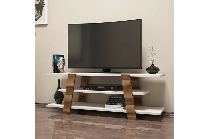 Hovdane TV-Bänk 120 cm - Brun - Möbler - Tv möbel & mediamöbel - TV bänk & mediabänk