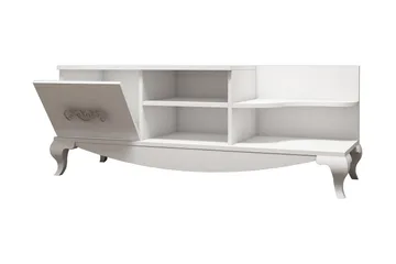 Hovdane TV-Bänk 130 cm - Vit - Möbler - Tv möbel & mediamöbel - TV bänk & mediabänk