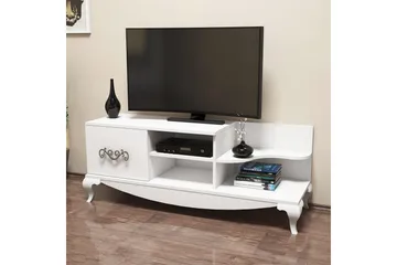 Hovdane TV-Bänk 130 cm - Vit - Möbler - Tv möbel & mediamöbel - TV bänk & mediabänk