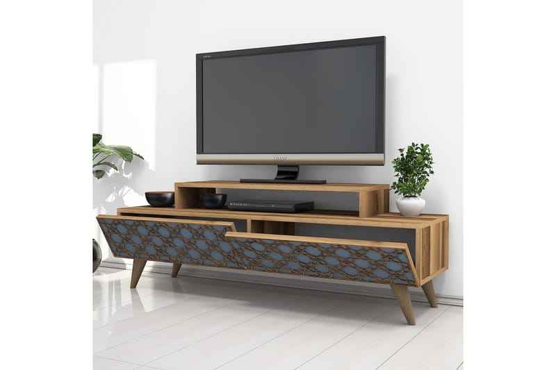 Hovdane TV-Bänk 140 cm - Brun - Möbler - Tv möbel & mediamöbel - TV bänk & mediabänk