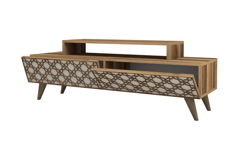 Hovdane TV-Bänk 140 cm - Brun - Möbler - Tv möbel & mediamöbel - TV bänk & mediabänk