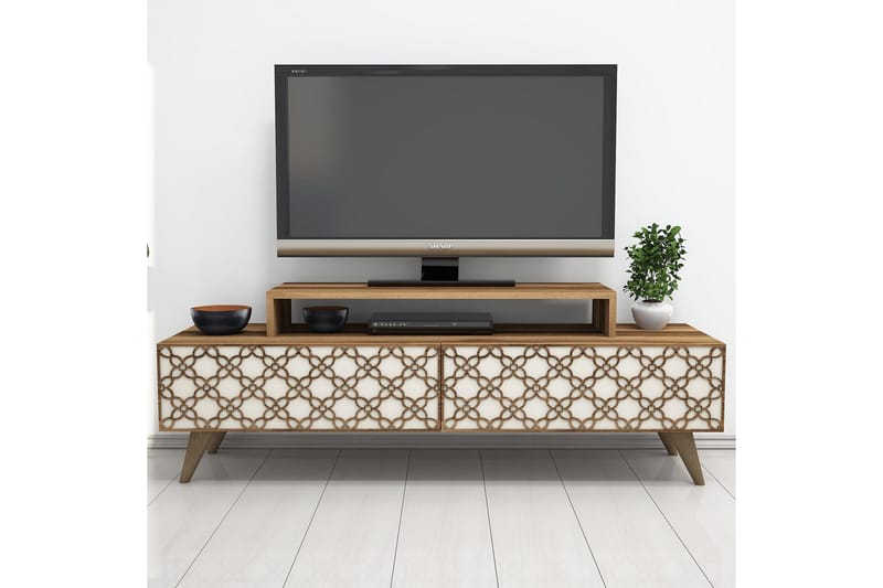 Hovdane TV-Bänk 140 cm - Brun - Möbler - Tv möbel & mediamöbel - TV bänk & mediabänk